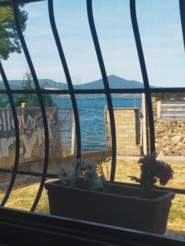 Independent Villa With Private Beach On The Lake Bracciano  Exteriér fotografie
