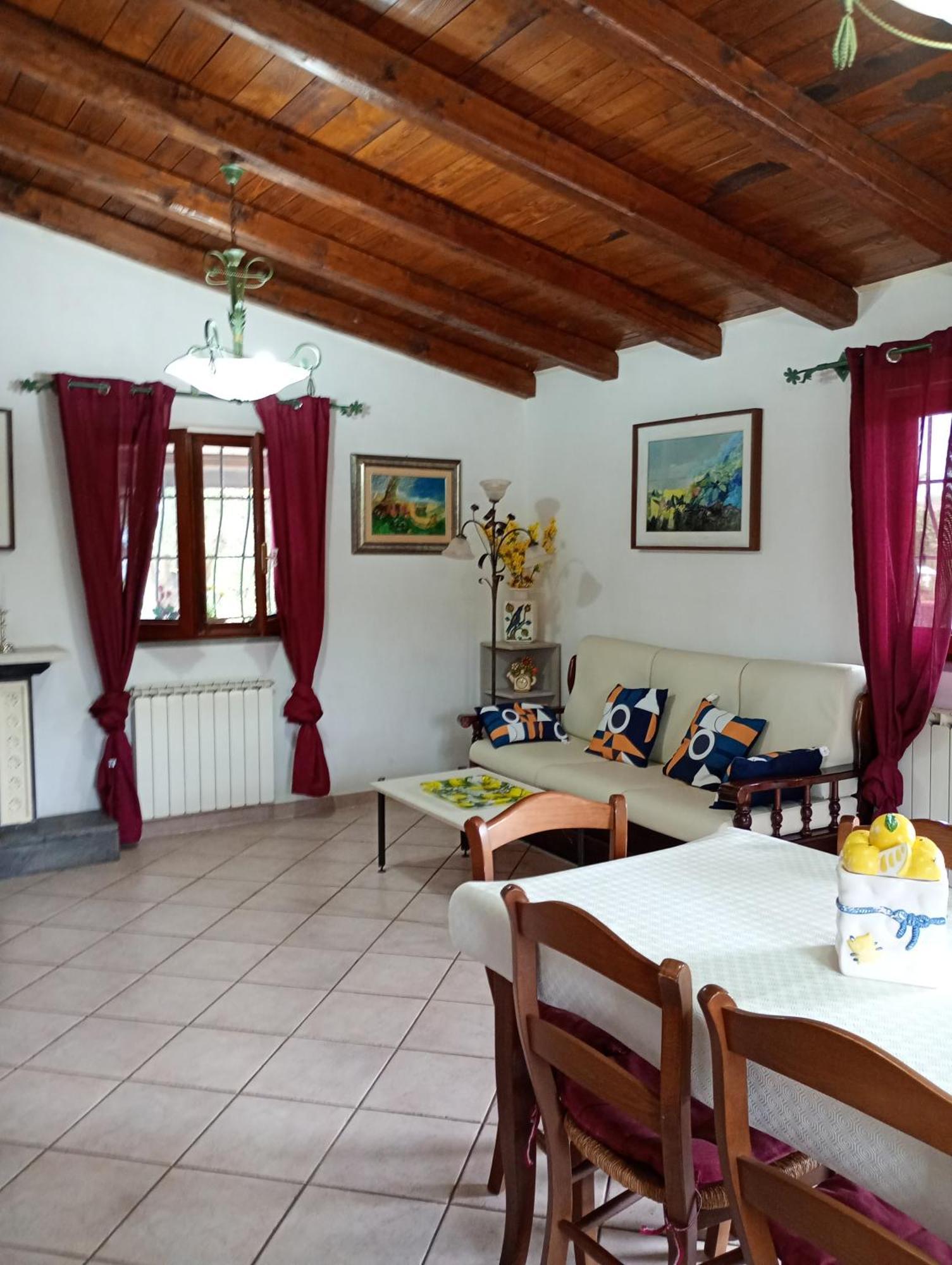Independent Villa With Private Beach On The Lake Bracciano  Exteriér fotografie